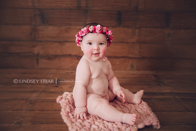 Pensacola, FL Baby Photographer - 6 months old - Lindsey Friar Photography 2015