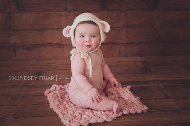 Pensacola, FL Baby Photographer - 6 months old - Lindsey Friar Photography 2015