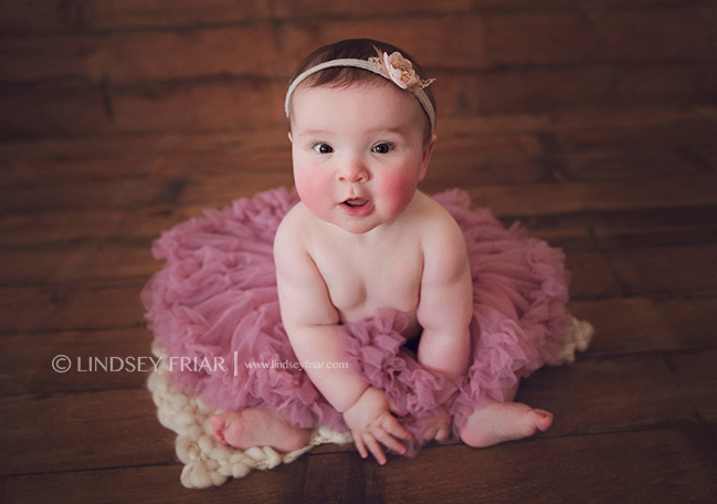 Pensacola, FL Baby Photographer - 6 months old - Lindsey Friar Photography 2015