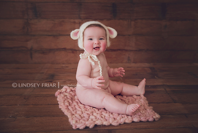 Pensacola, FL Baby Photographer - 6 months old - Lindsey Friar Photography 2015
