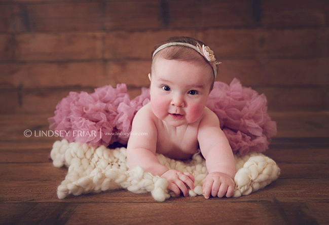Pensacola, FL Baby Photographer - 6 months old - Lindsey Friar Photography 2015