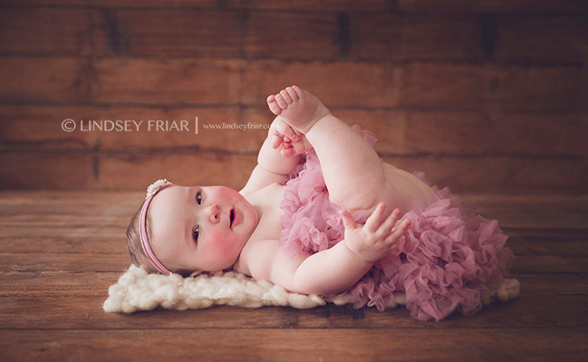 Pensacola, FL Baby Photographer - 6 months old - Lindsey Friar Photography 2015
