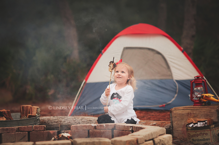 Campfire Mini Sessions Gulf Breeze, Florida Photographer