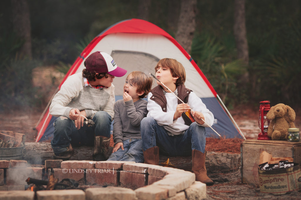 Campfire Mini Sessions Gulf Breeze, Florida Photographer