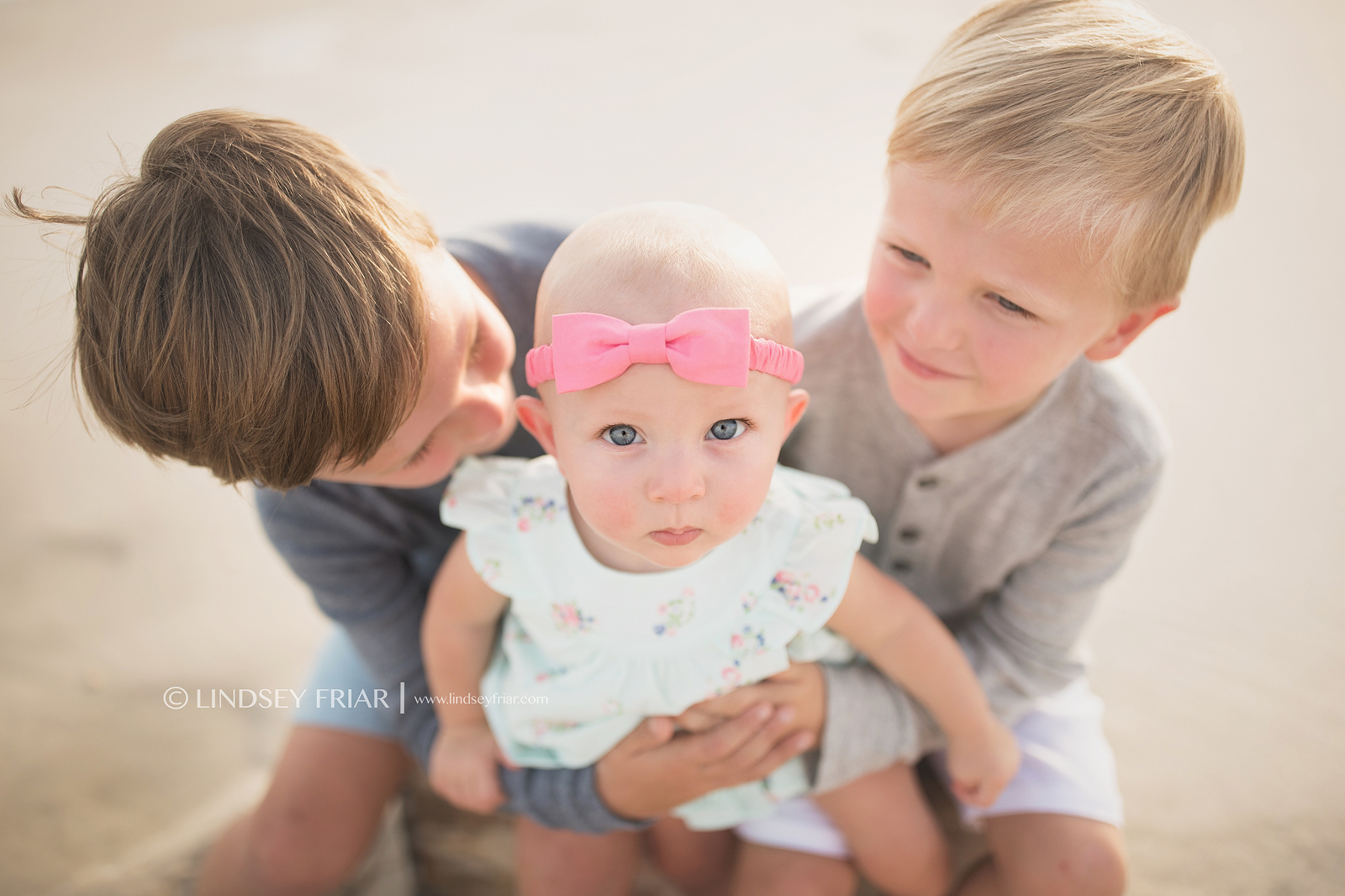 protective older brothers and gorgeous blue eyed sister