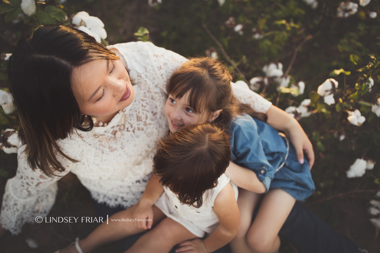 Family Photography in Cotton Fields located in Milton Florida