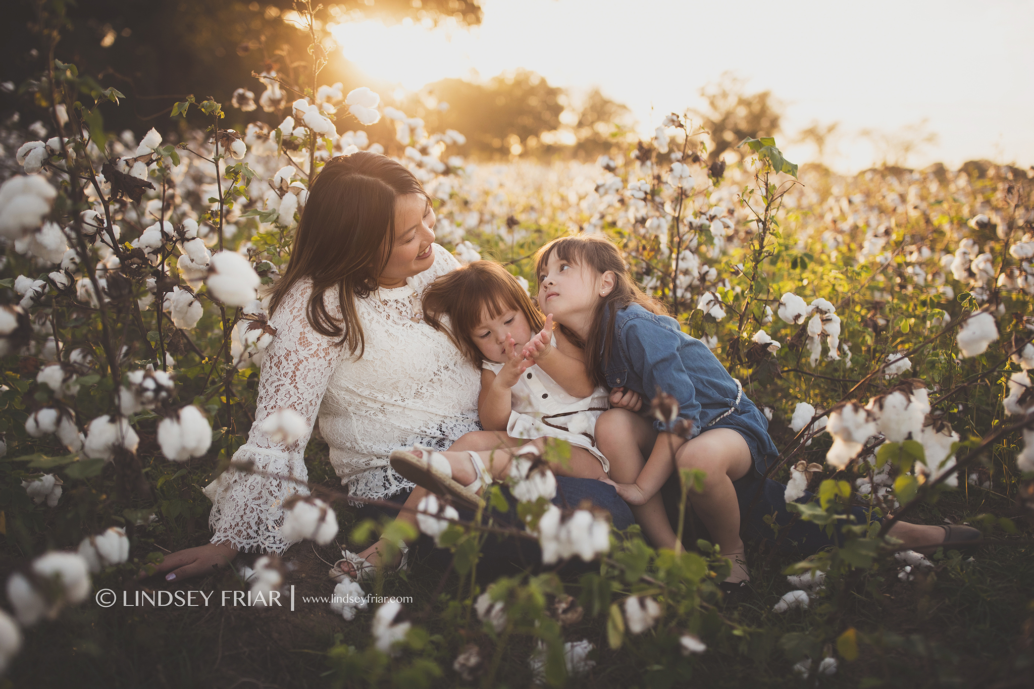 Family Photography in Cotton Fields located in Milton Florida