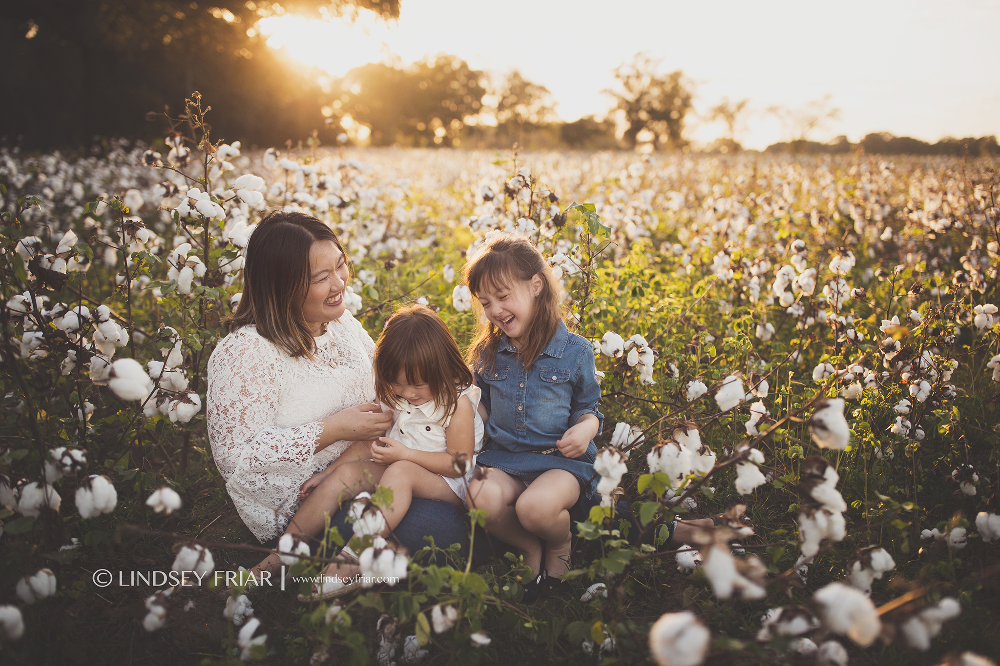 Family Photography in Cotton Fields located in Milton Florida