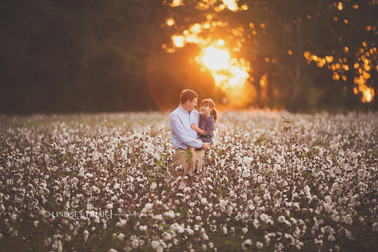 Family Photography in Cotton Fields located in Milton Florida