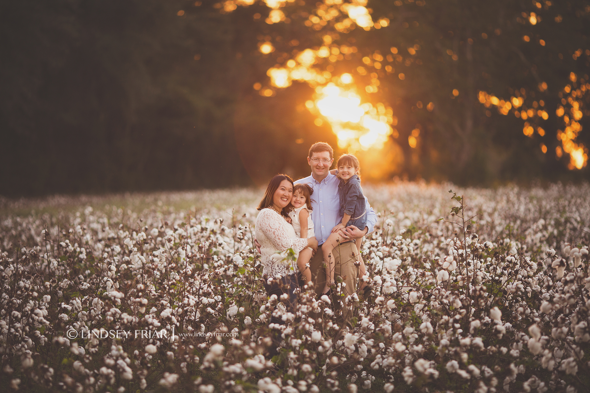 Family Photography in Cotton Fields located in Milton Florida