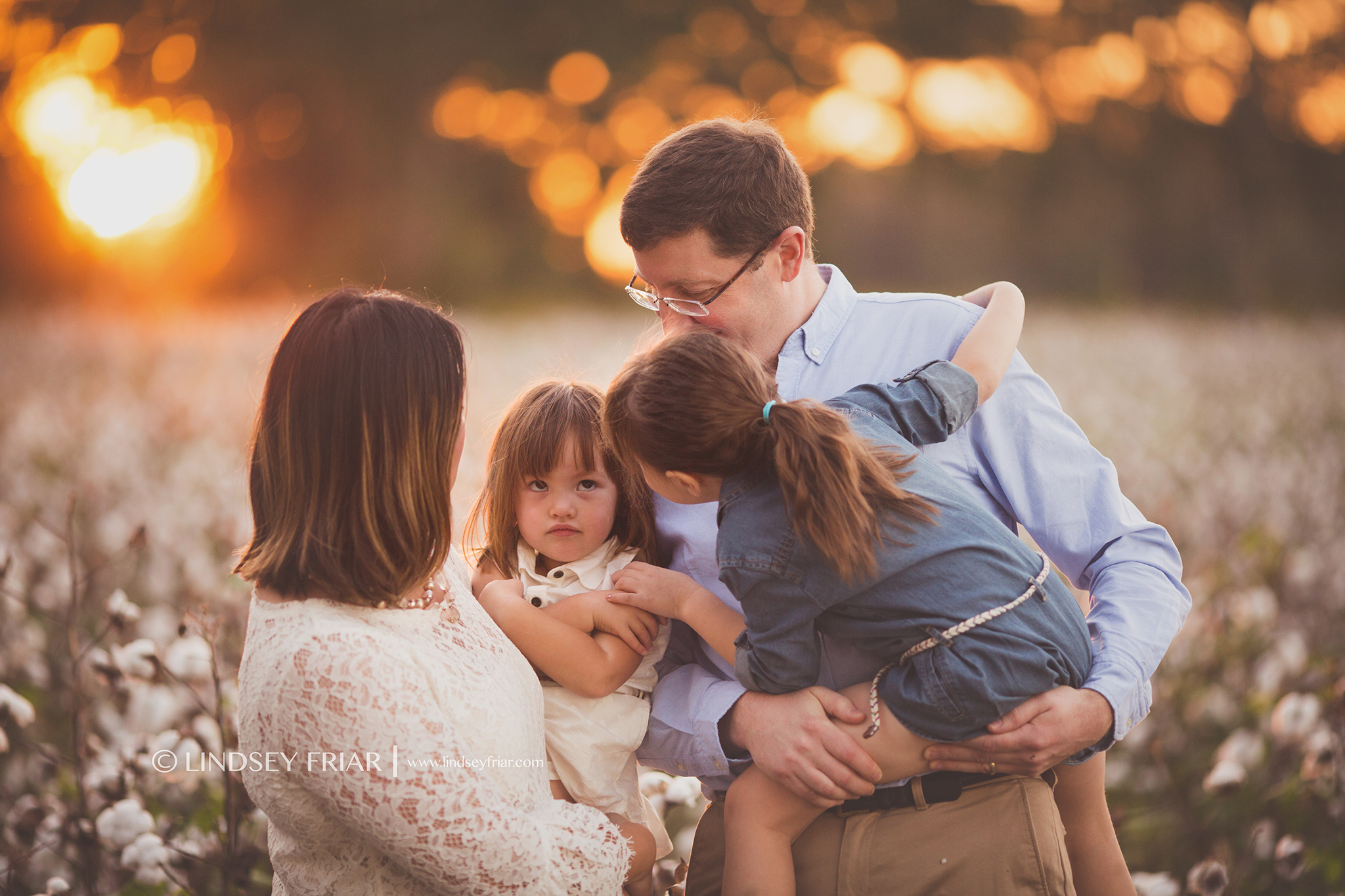 Family Photography in Cotton Fields located in Milton Florida