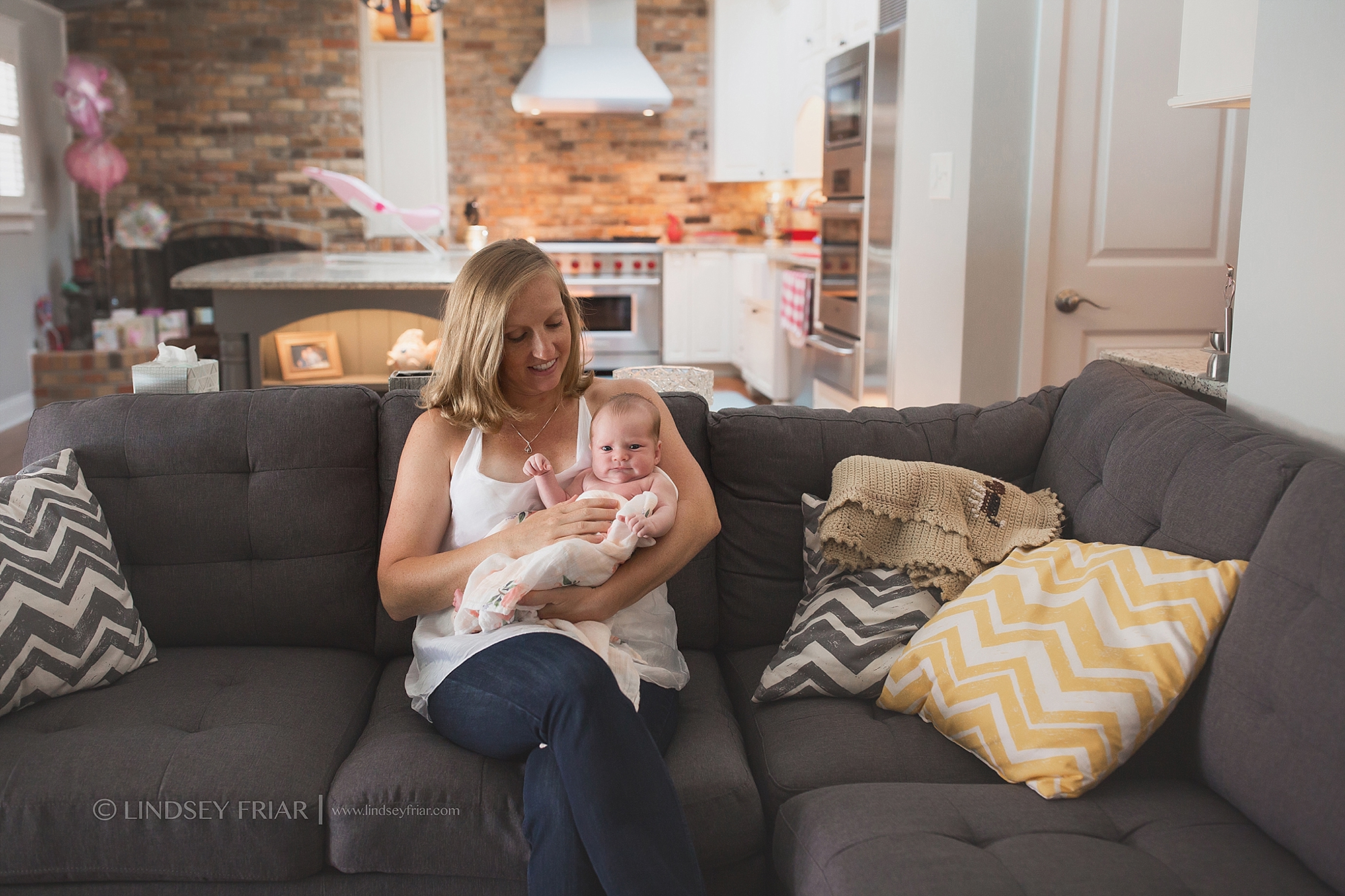 Pensacola Florida Lifestyle Newborn Session