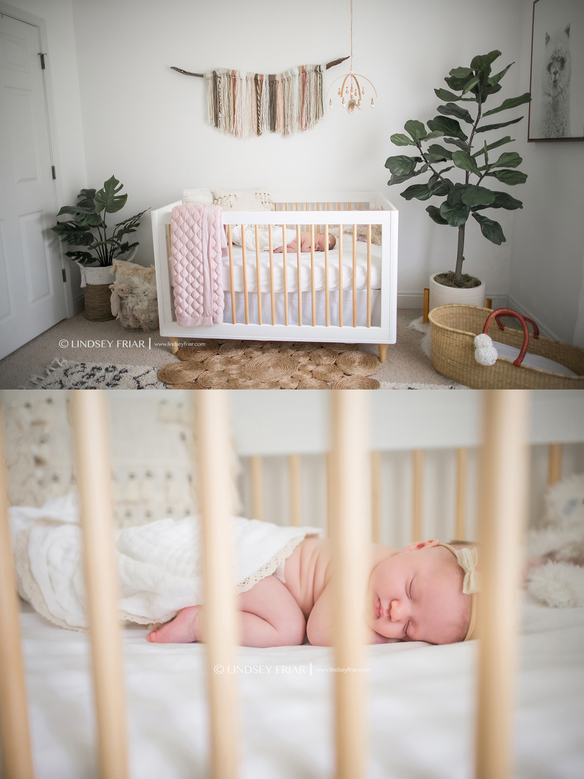 Boho Inspired Nursery - Pensacola, Florida Newborn Photographer