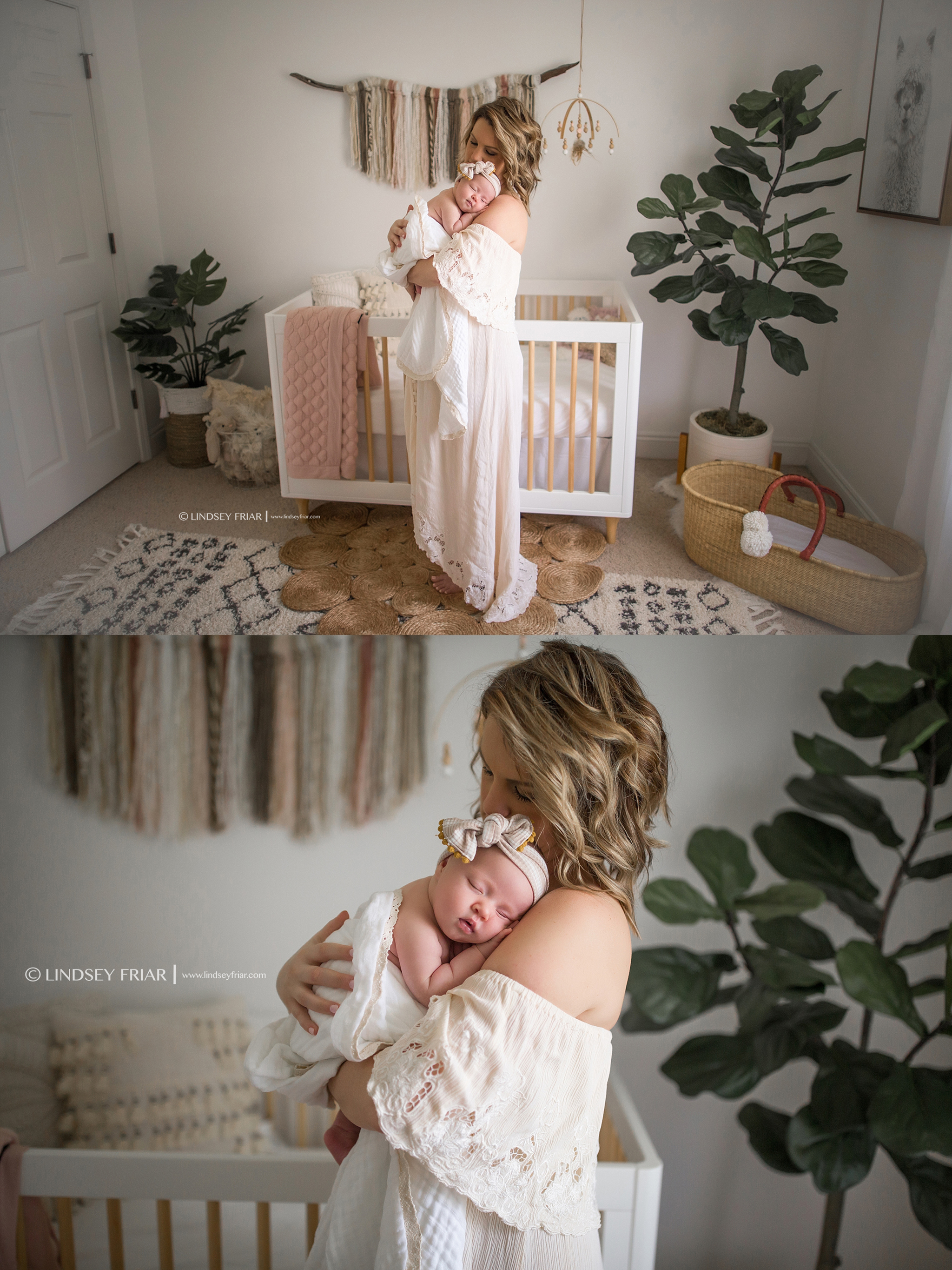 Boho Inspired Nursery - Pensacola, Florida Newborn Photographer