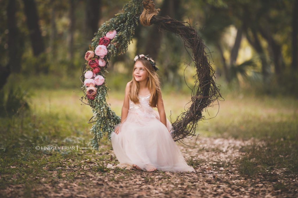 Mommy & Me Garden Swing Mini Session - Gulf Breeze, FL