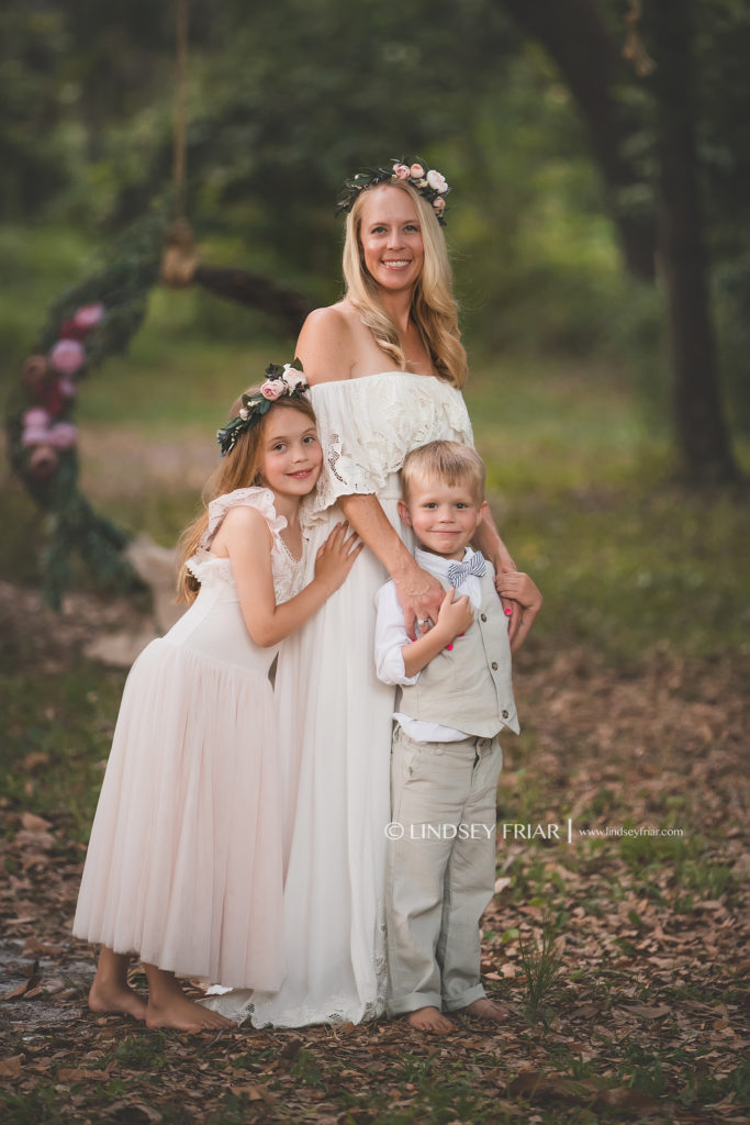 Mommy & Me Garden Swing Mini Session - Gulf Breeze, FL