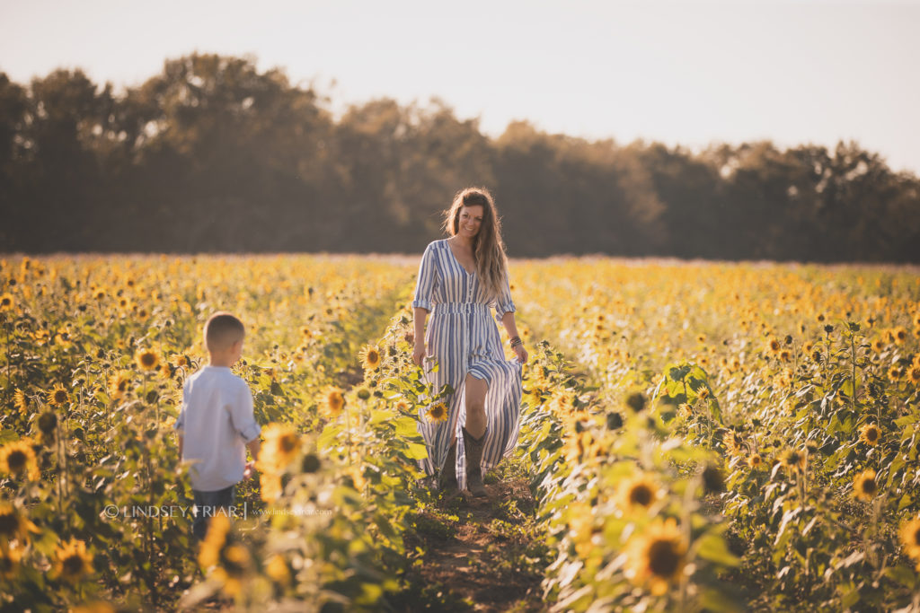 Sunflower Mini Session - Milton, FL Family Photographer