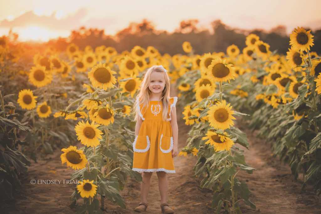 Sunflower Mini Session - Milton, FL Family Photographer