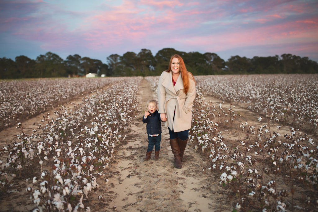 Cotton Mini Sessions, Pensacola, Florida