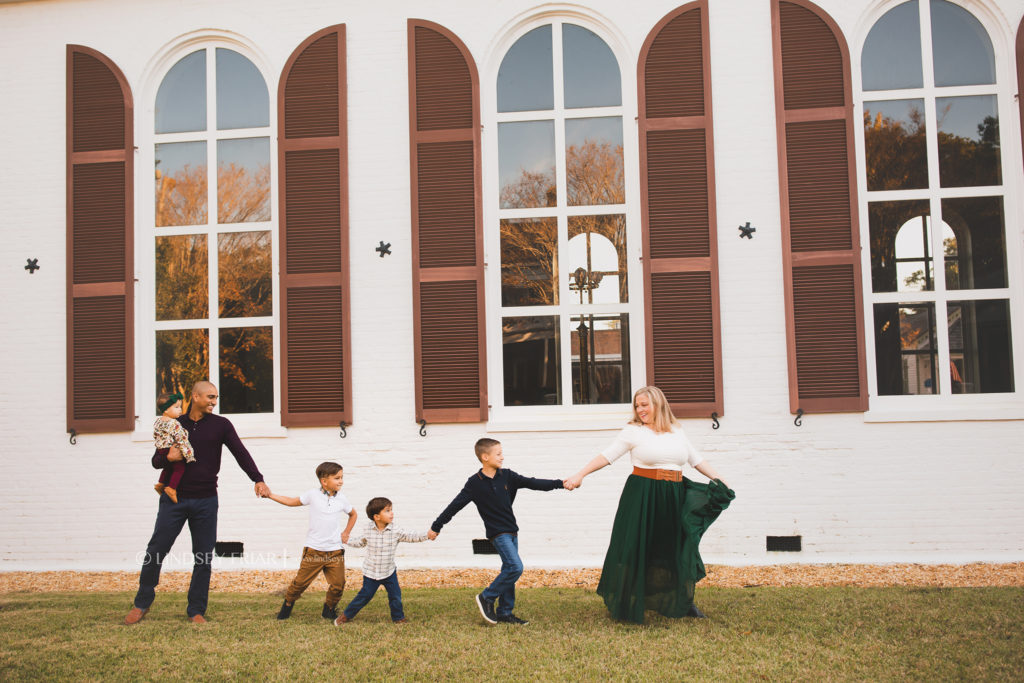 Downtown Pensacola Florida Family Photographer