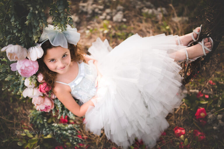 Garden Swing Mini Sessions - Floral Swing minis in Gulf Breeze, FL