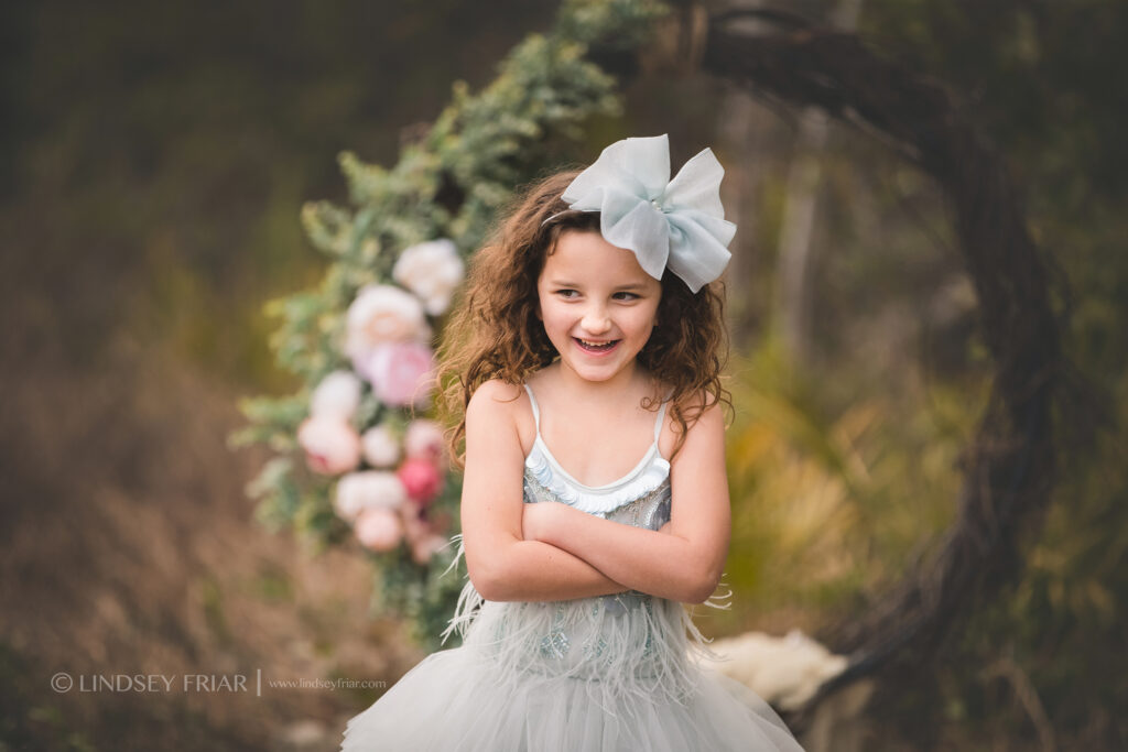 Garden Swing Mini Sessions - Floral Swing minis in Gulf Breeze, FL