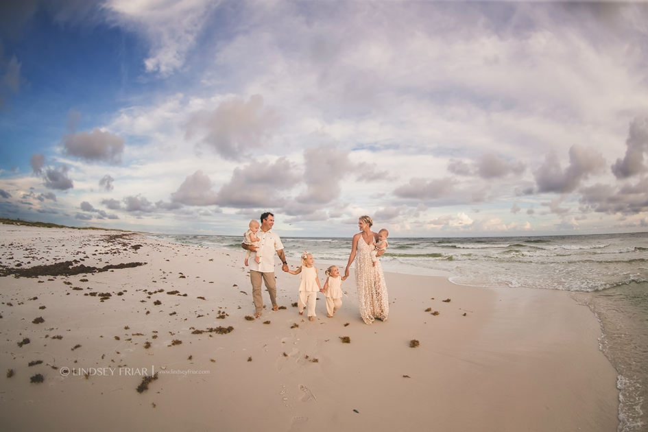 Family Photos on Pensacola Beach, FL