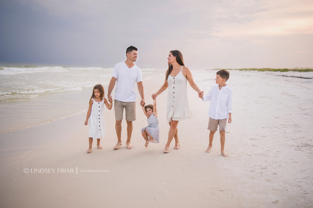 Family Photos on Pensacola Beach, FL