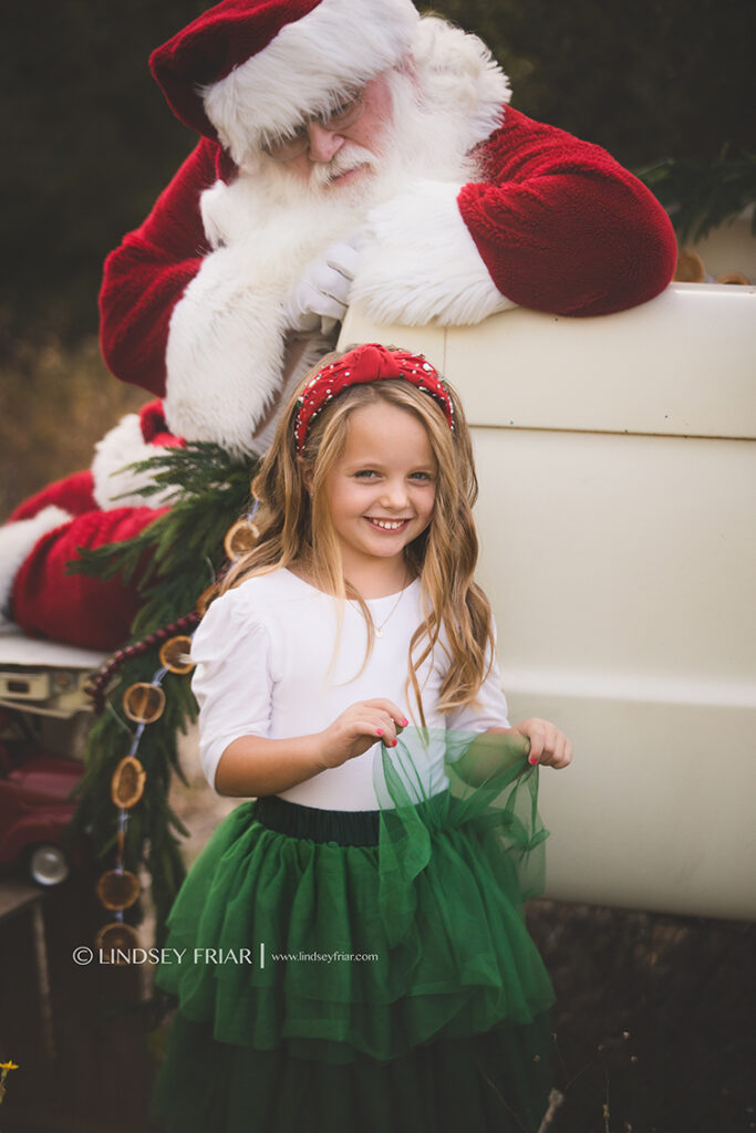 Pensacola Santa Mini Session Pictures