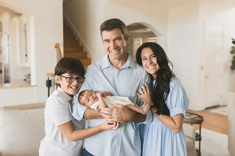 pensacola florida lifestyle newborn session